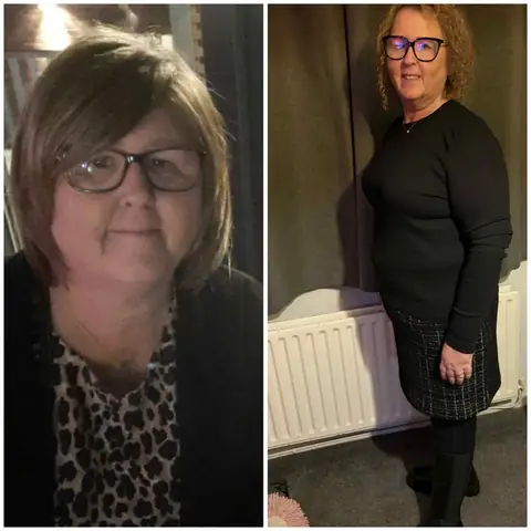 One man’s progress at Bamber Bridge Nutrition club, before and after